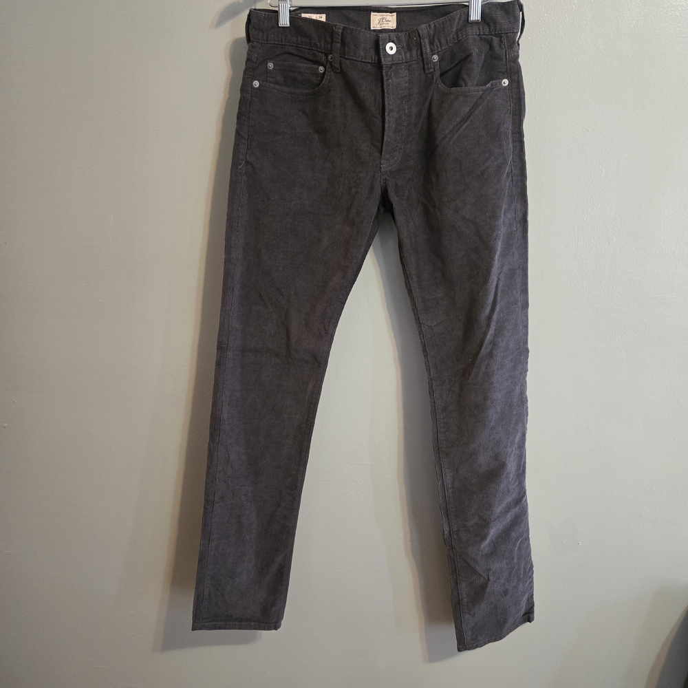 J.Crew Men's 484 Slim Fit Stretch Pant Olive Brown 31X34 (32x33) NWT MSRP $98
